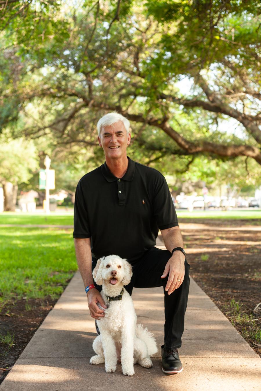 Brad Livingstone with BU