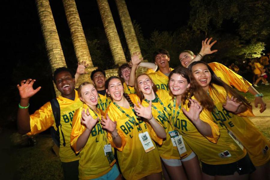 Future Bears starting their journey from Baylor’s original campus in Independence, Texas